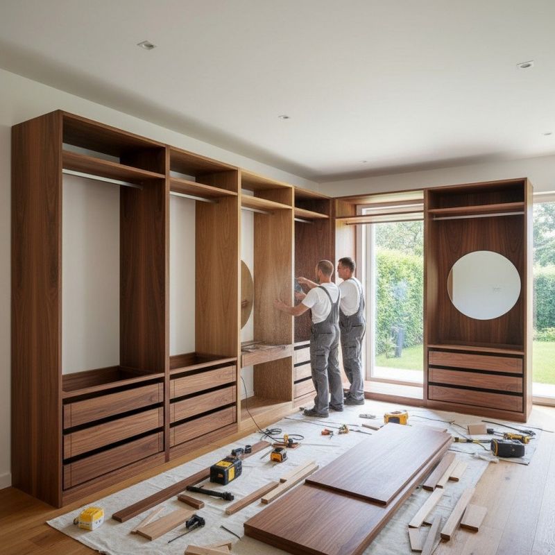 Custom Bookshelves Installation in Frederick, MD