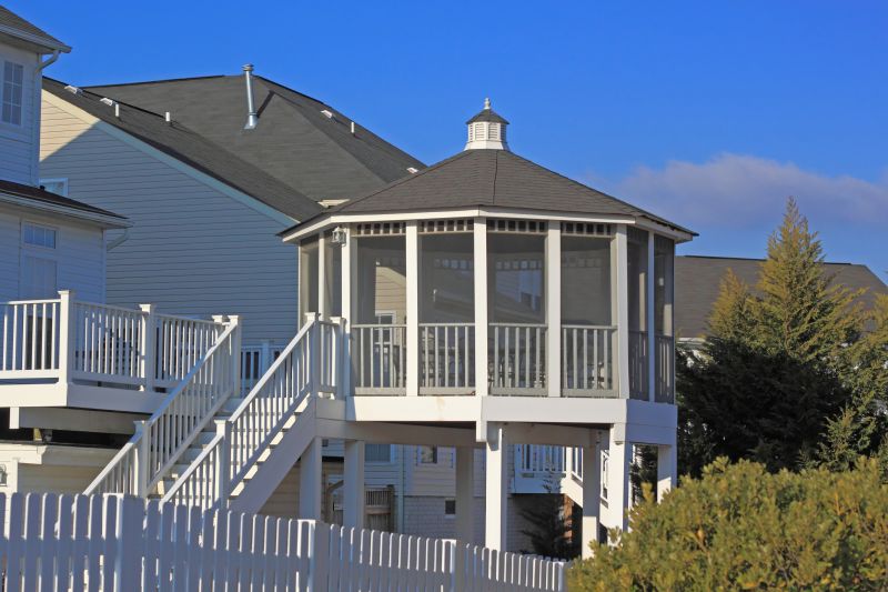 Enclosed Gazebo with Custom Features